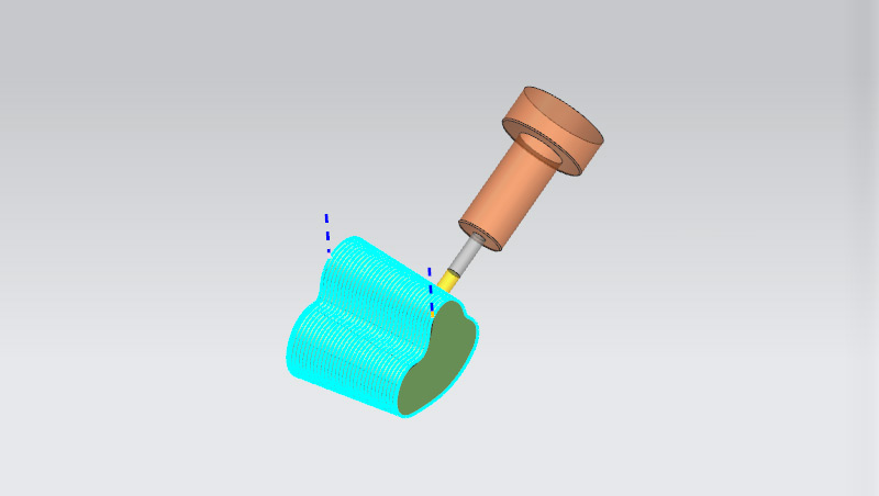 五軸數(shù)控編程作品
