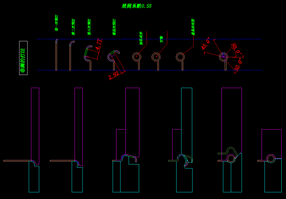 五金模具設(shè)計學(xué)員作品